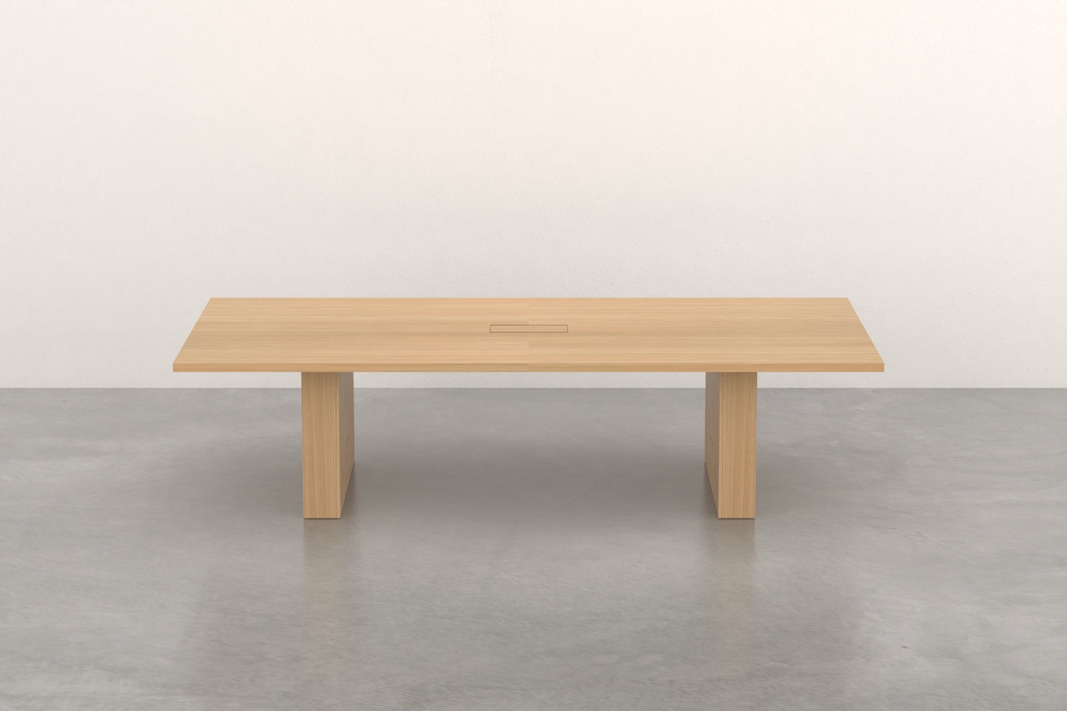 Block Base Conference Table